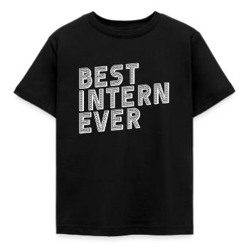 Meilleur stagiaire - T-shirt Enfant - noir - Devant - AI Model Kid Female (0cm)