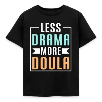 Doula Nurse Midwife - Kids' T-Shirt - black - Front - AI Model Kid Female (0cm)