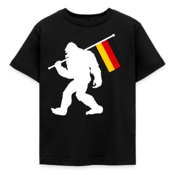 Germany - Kids' T-Shirt - black - Front - AI Model Kid Female (0cm)