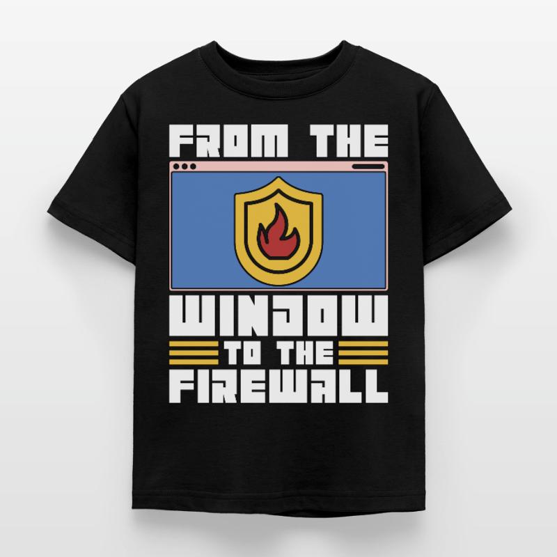 Cybersecurity From The Window To The Programming Kids' T-Shirt