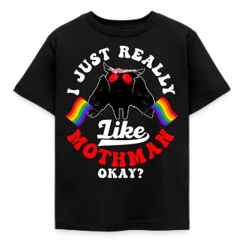Cryptid Cryptozoology - Kids' T-Shirt - black - Front - AI Model Kid Female (0cm)