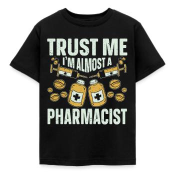 Apotheker Geschenk Apotheke - Kinder T-Shirt - Schwarz - Vorne - AI Model Kid Female (0cm)