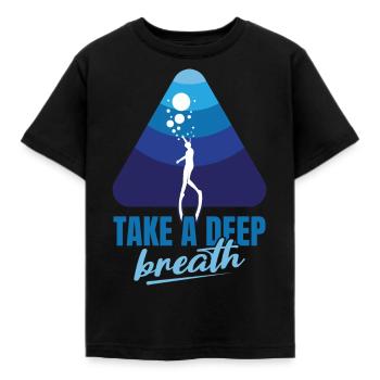 Plongée, Apnée Plongée, Apnée No Limit Apnée Apnée - T-shirt Enfant - noir - Devant - AI Model Kid Female (0cm)