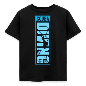Plongée, Apnée Plongée, Apnée No Limit Apnée Apnée - T-shirt Enfant - noir - Devant - AI Model Kid Female (0cm)