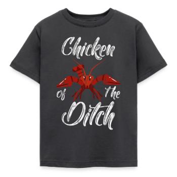 Poulet du fossé 3 - T-shirt Enfant - charbon - Devant - AI Model Kid Female (0cm)