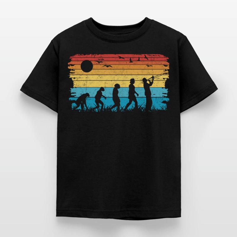 Trombone Evolution Trombone Player Trombonist Kids' T-Shirt
