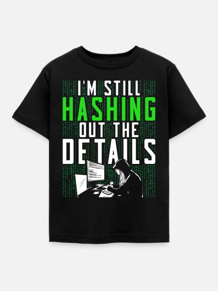Ethical Hacker Ethischer Hacker - Kinder T-Shirt - Schwarz