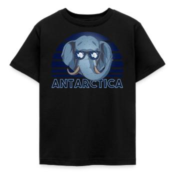 Antarctique - T-shirt Enfant - noir - Devant - AI Model Kid Female (0cm)