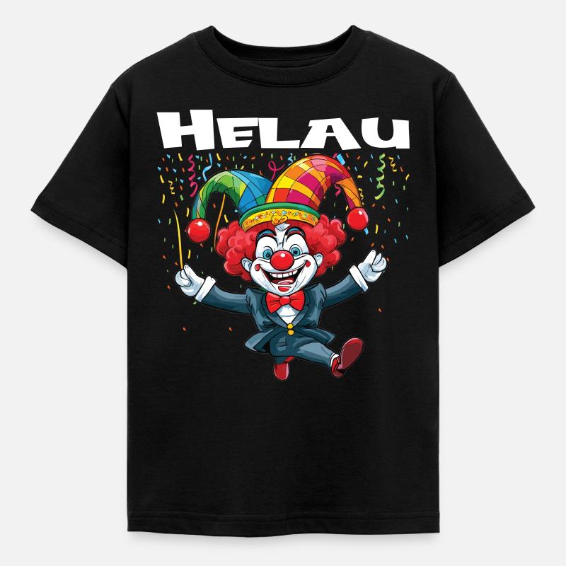 Costume de carnaval Carnaval Carnaval - T-shirt Enfant - noir