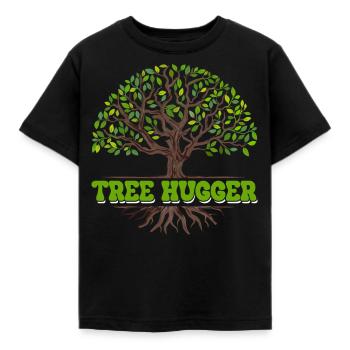 Umweltschützer Naturliebhaber - Kinder T-Shirt - Schwarz - Vorne - AI Model Kid Female (0cm)
