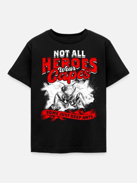 Ameisenzucht Ameisenzüchter - Kinder T-Shirt - Schwarz