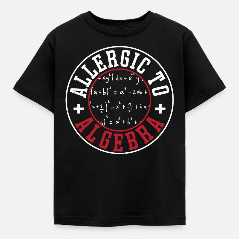Math Nerd Mathematiker Mathebezogene Geschenke - Kinder T-Shirt - Schwarz