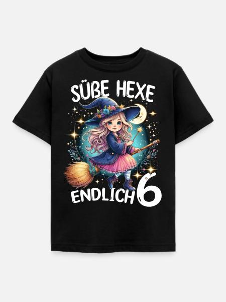 Sweet Witch Finally 6 - Kids' T-Shirt - black