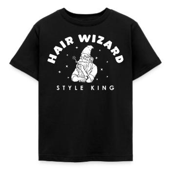 Coiffeur Coiffeur Coiffeur Coiffeur - T-shirt Enfant - noir - Devant - AI Model Kid Female (0cm)