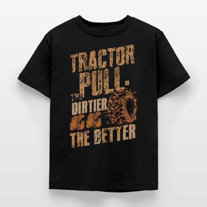 Tractor Pulling Tractor Pulling Tractor Power Farm Kinder T-Shirt