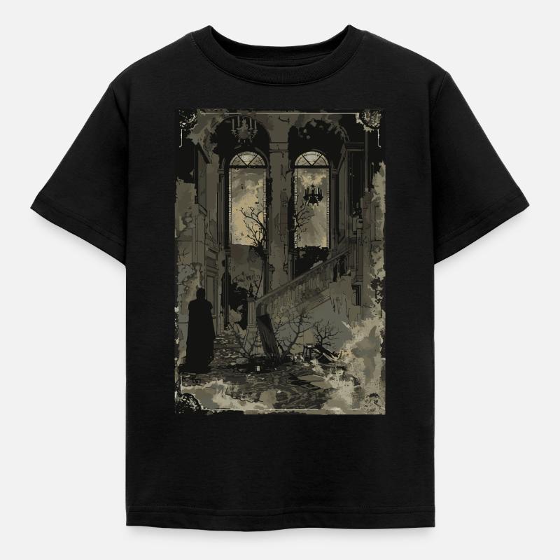 Die Zehn der Pentacles Tarot - Kinder T-Shirt - Schwarz