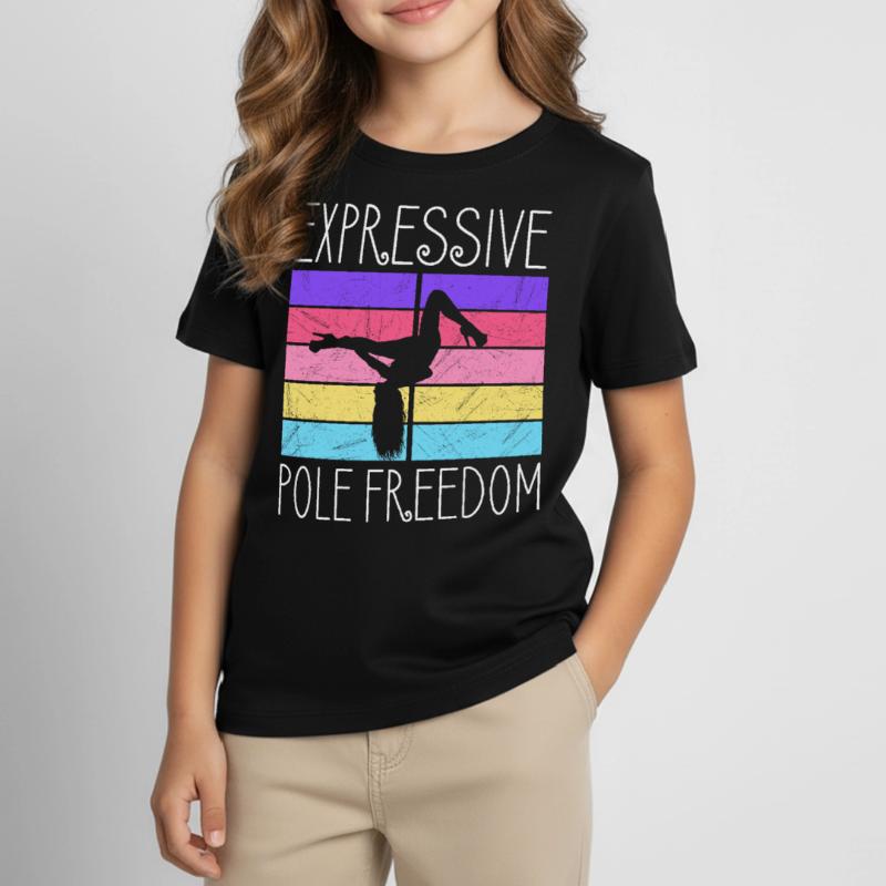Danseuse de pole dance, Pole dance, Pole dance T-shirt Enfant