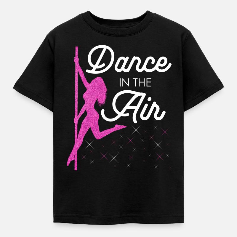 Pole Dance Dancer, Pole Dancing, Pole Dancing - Kids' T-Shirt - black