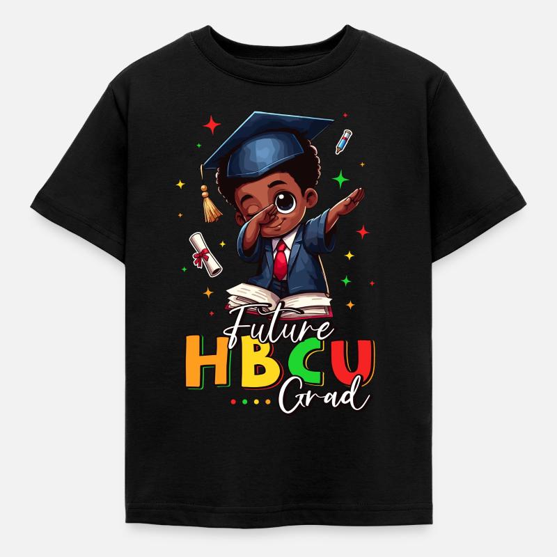 Future HBCU - Kinder T-Shirt - Schwarz
