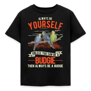 Soyez toujours vous-même Perruche perruche perruche - T-shirt Enfant - noir - Devant - AI Model Kid Female (0cm)