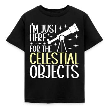 Astronomie astronome - T-shirt Enfant - noir - Devant - AI Model Kid Female (0cm)