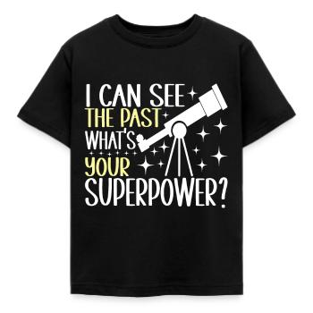 Astronomie astronome - T-shirt Enfant - noir - Devant - AI Model Kid Female (0cm)