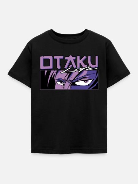 Anime Otaku Life - Kinder T-Shirt - Schwarz
