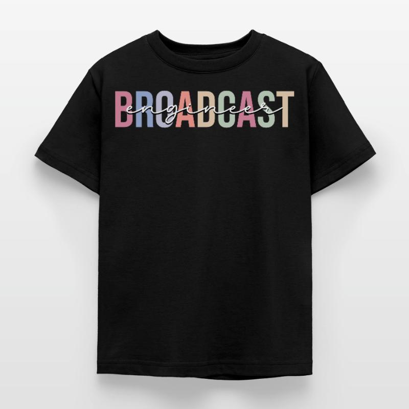 Broadcasting technician technology Kids' T-Shirt