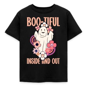 Halloween Costume - Kids' T-Shirt - black - Front - AI Model Kid Female (0cm)