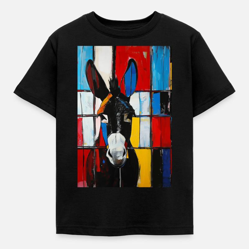 Âne - T-shirt Enfant - noir