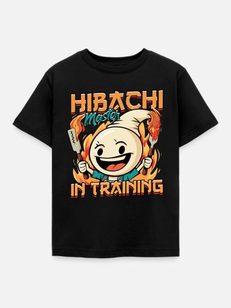 Hibachi Master In Training - Kinder T-Shirt - Schwarz