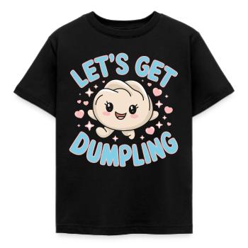 Dim-sum-liebhaber Chinesischer Küche Und Knödel - Kinder T-Shirt - Schwarz - Vorne - AI Model Kid Female (0cm)
