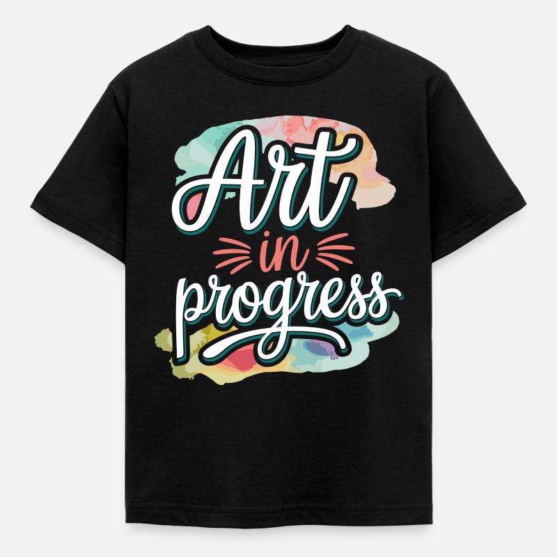 Passe-temps créatif pour les débutants dans le - T-shirt Enfant - noir