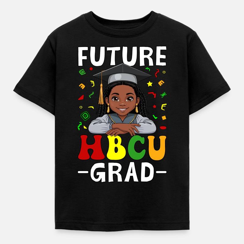 Future HBCU Grade - Kids' T-Shirt - black