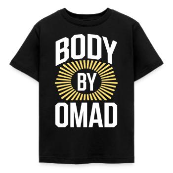 Intermittent fasting Intermittent fasting - Kids' T-Shirt - black - Front - AI Model Kid Female (0cm)