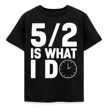 Intermittent fasting Intermittent fasting - Kids' T-Shirt - black - Front - AI Model Kid Female (0cm)