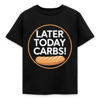 Intermittent fasting Intermittent fasting - Kids' T-Shirt - black - Front - AI Model Kid Female (0cm)