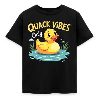 Nutztier-enten-enthusiasten Hinterhof-enten - Kinder T-Shirt - Schwarz - Vorne - AI Model Kid Female (0cm)