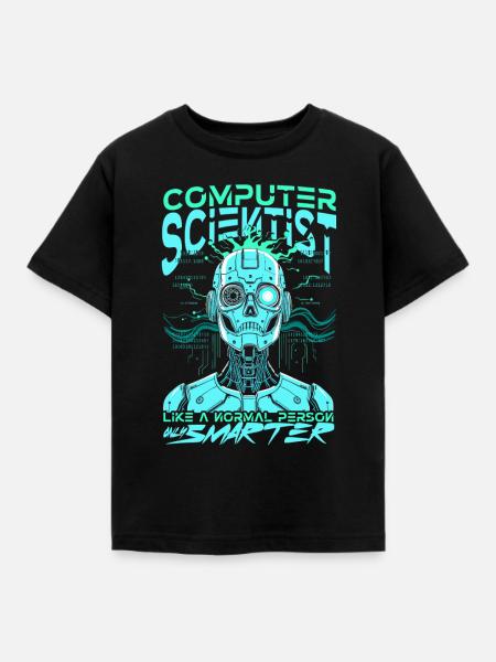 Informatiker - Kinder T-Shirt - Schwarz