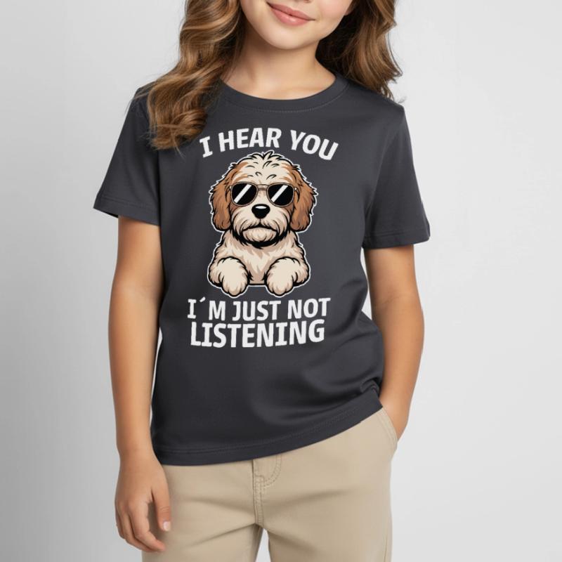 Cockapoo Saying Dogs Funny Cockapoo Gift Kids' T-Shirt