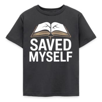 Former religious community survivors - Kids' T-Shirt - dark grey - Front - AI Model Kid Female (0cm)