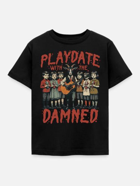 Okkultismus Dämonologie Tarot - Kinder T-Shirt - Schwarz