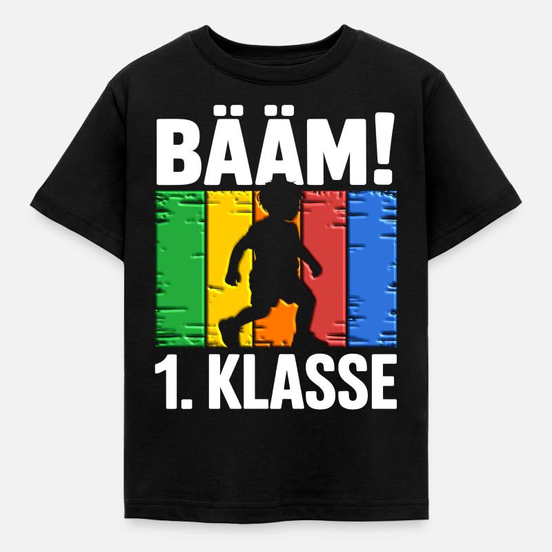 1ère classe Bääm - T-shirt Enfant - noir