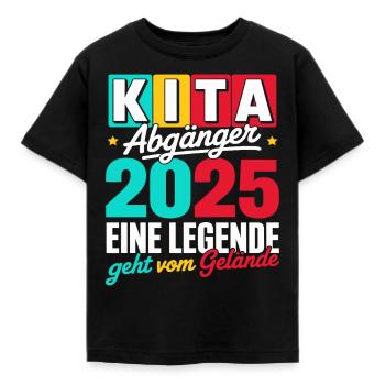 Daycare Graduate Legend - Kids' T-Shirt - black - Front - AI Model Kid Female (0cm)