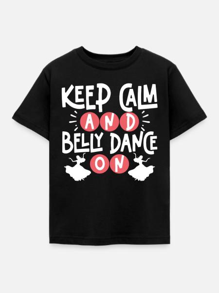 Bauchtanz Bauchtänzerin - Kinder T-Shirt - Schwarz
