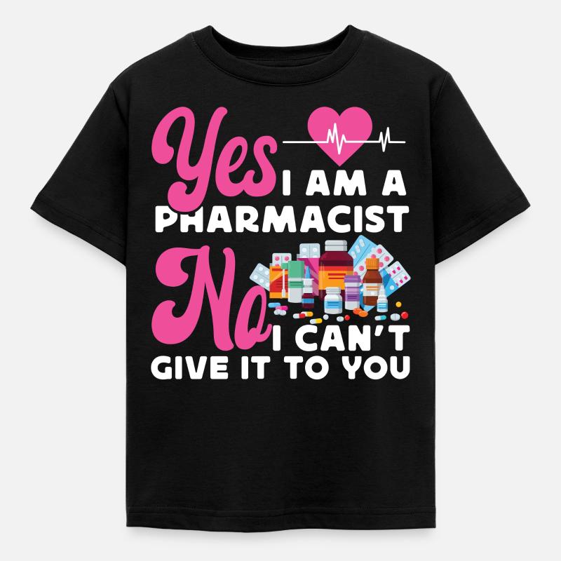 Pharmacy Tech Technician - Kinder T-Shirt - Schwarz
