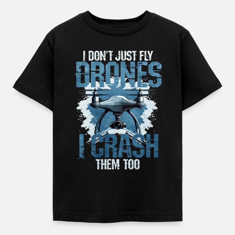 Drone - T-shirt Enfant - noir