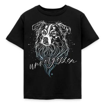 unvergessen - Kinder T-Shirt - Schwarz - Vorne - AI Model Kid Female (0cm)