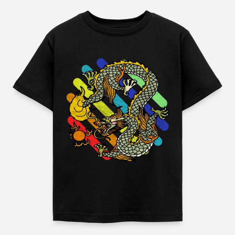 créatures mythiques - T-shirt Enfant - noir