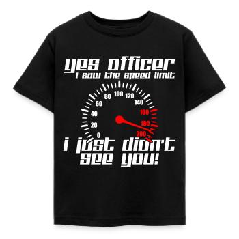 Auto Tacho - Kinder T-Shirt - Schwarz - Vorne - AI Model Kid Female (0cm)